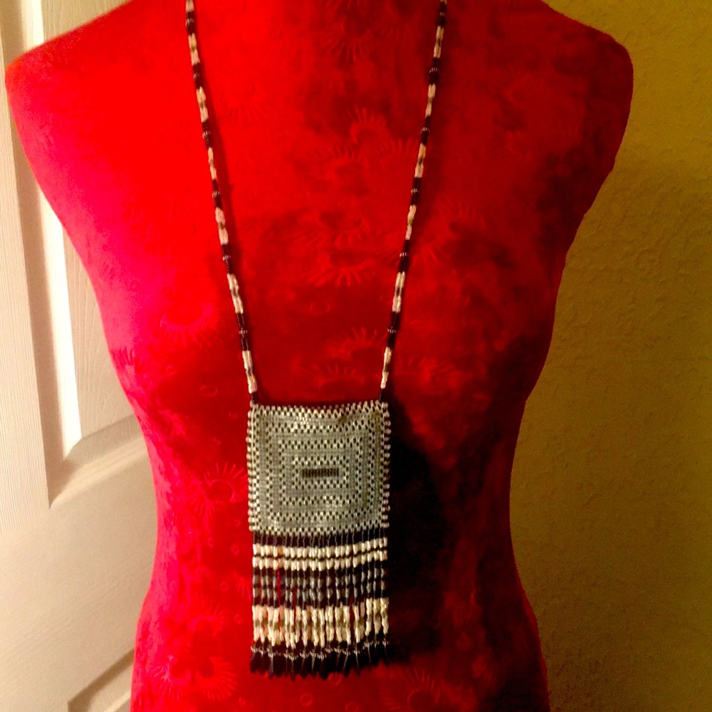 Beaded medicine bag